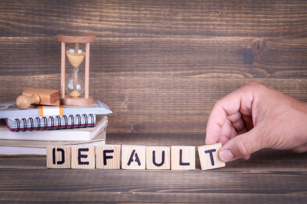 default on a loan